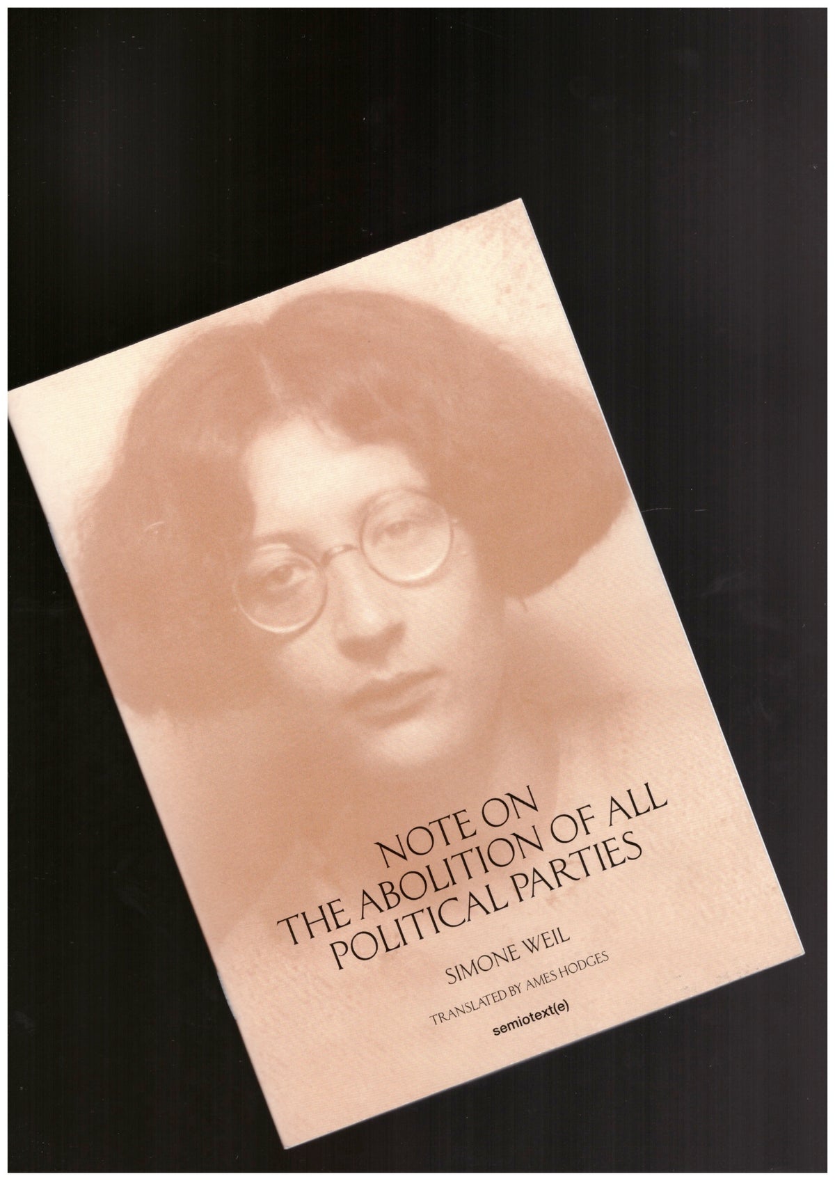 Note on the Abolition of All Political Parties