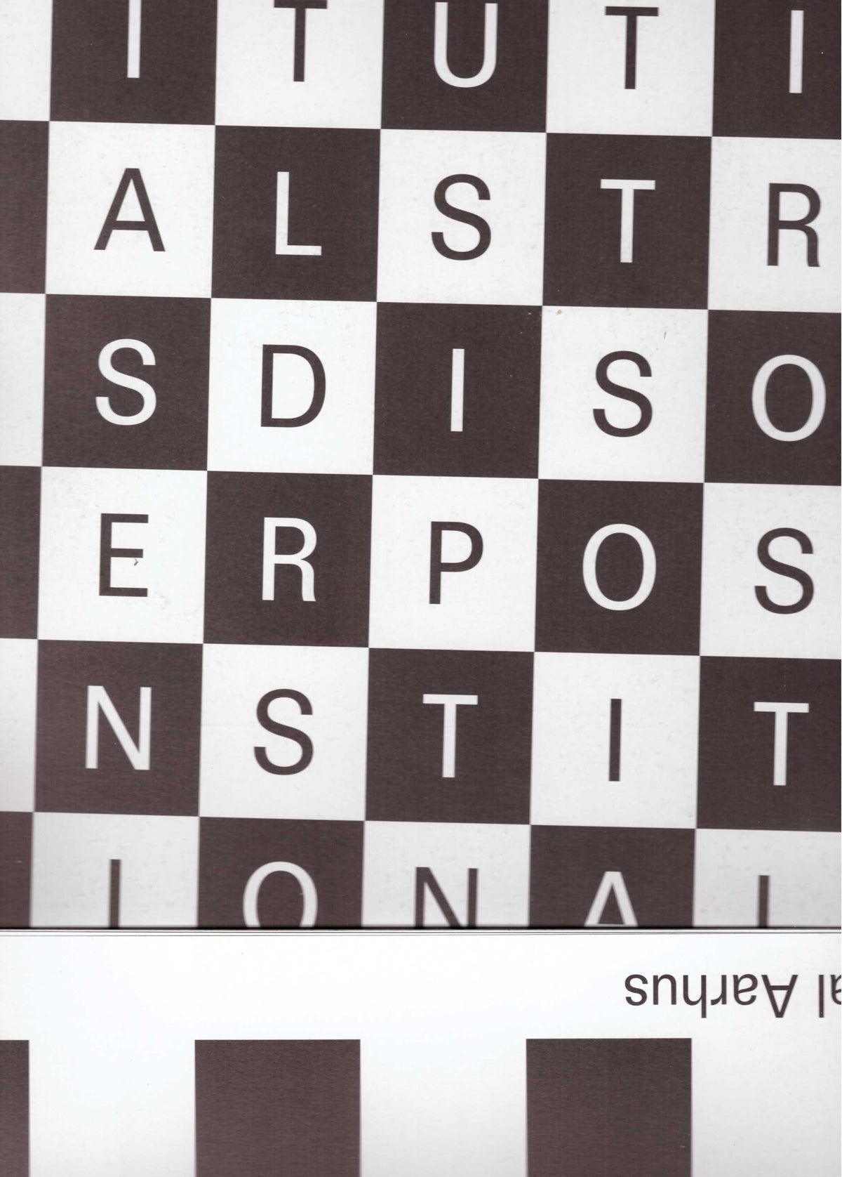 PISD: Post Institutional Stress Disorder (Art calendar 2020)