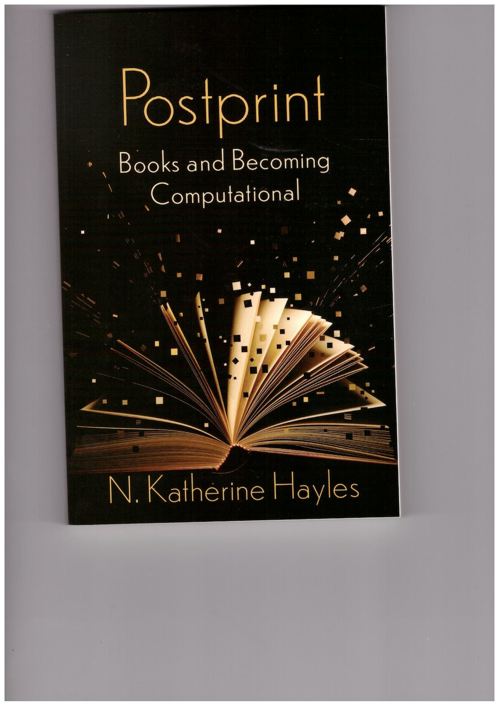 Postprint. Books and Becoming Computational