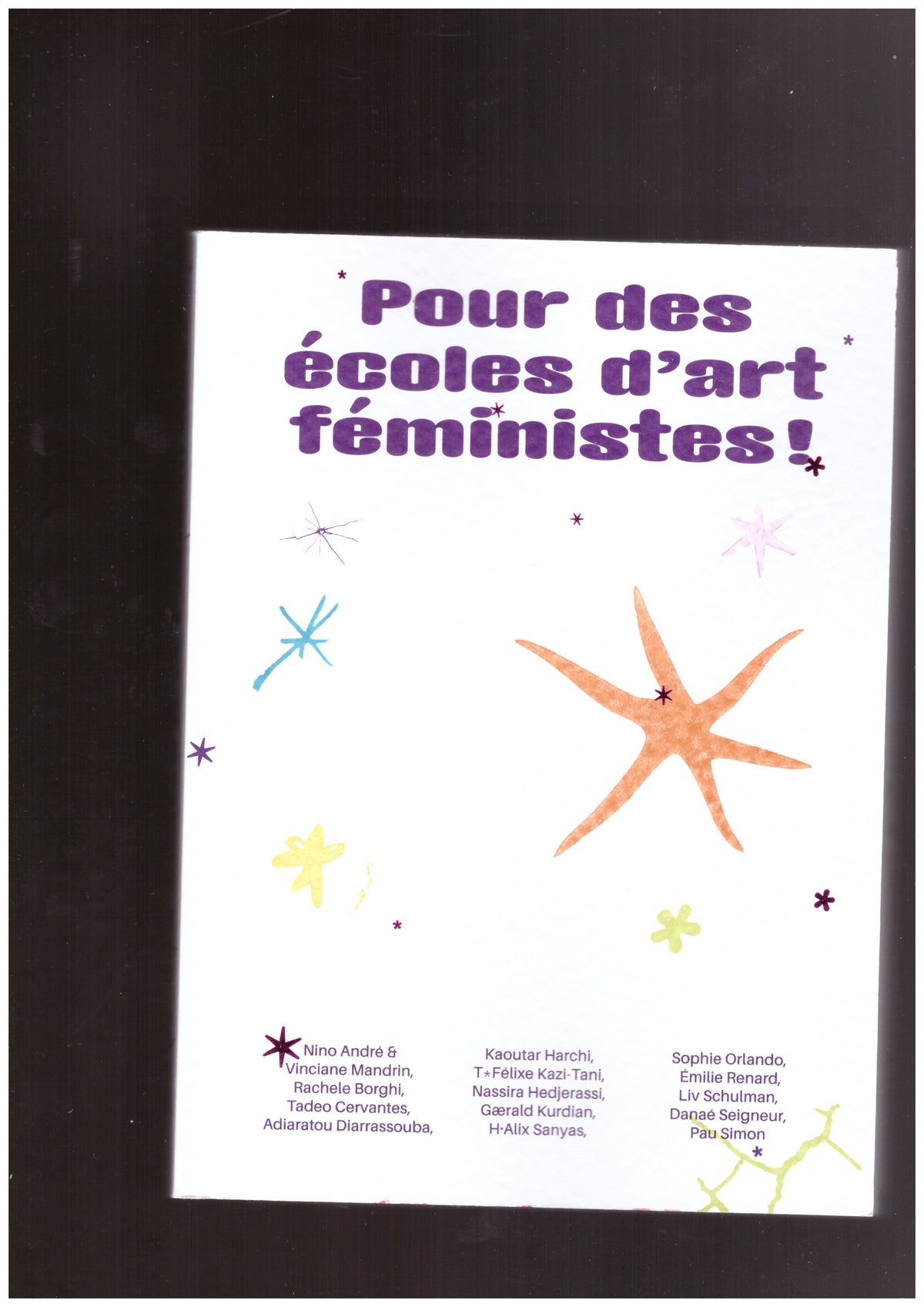 Pour des écoles d'art féministes !