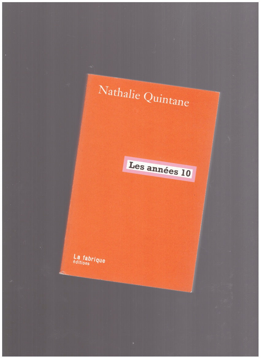 Les années 10