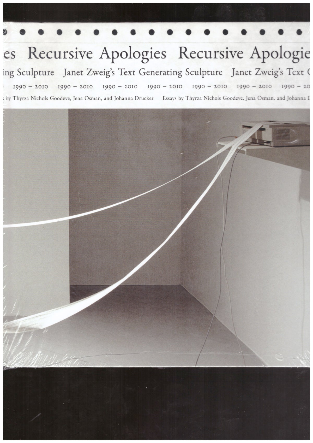 Recursive Apologies: Janet Zweig’s Text Generating Sculpture