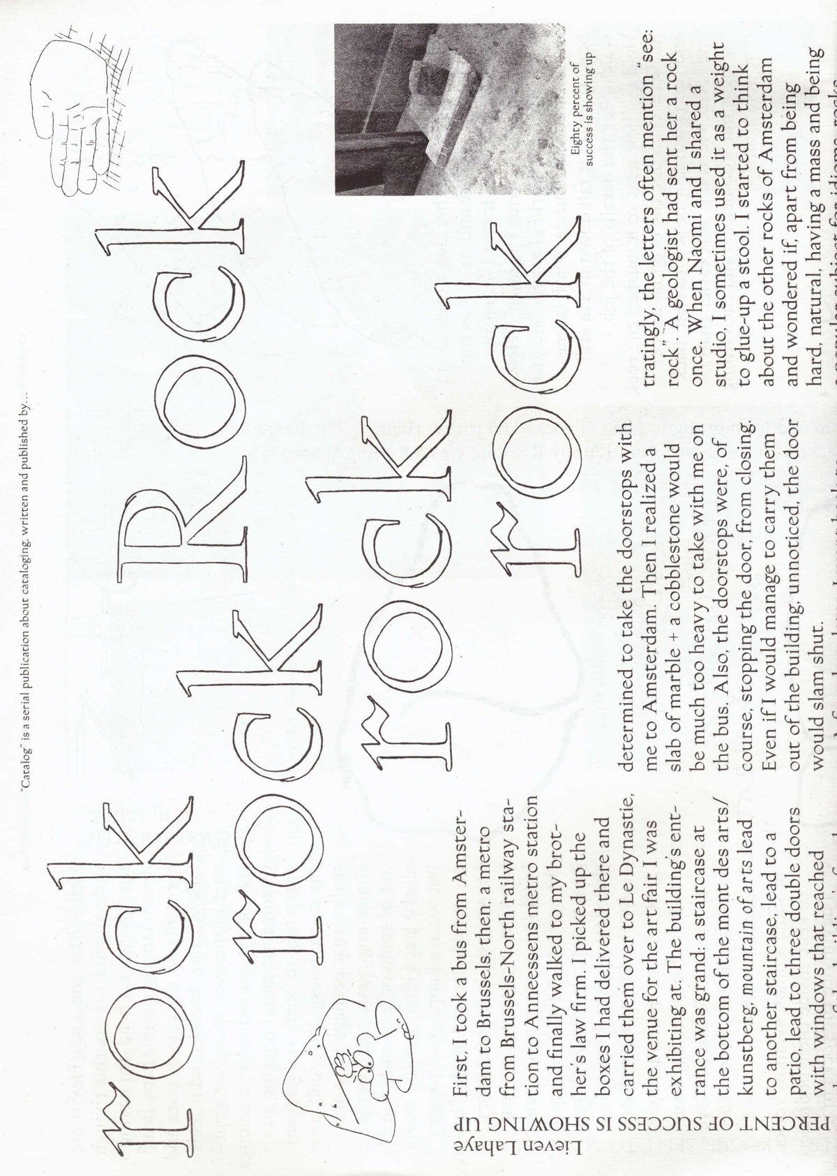 Catalog #10 “Rock, rock, rock, rock, rock”