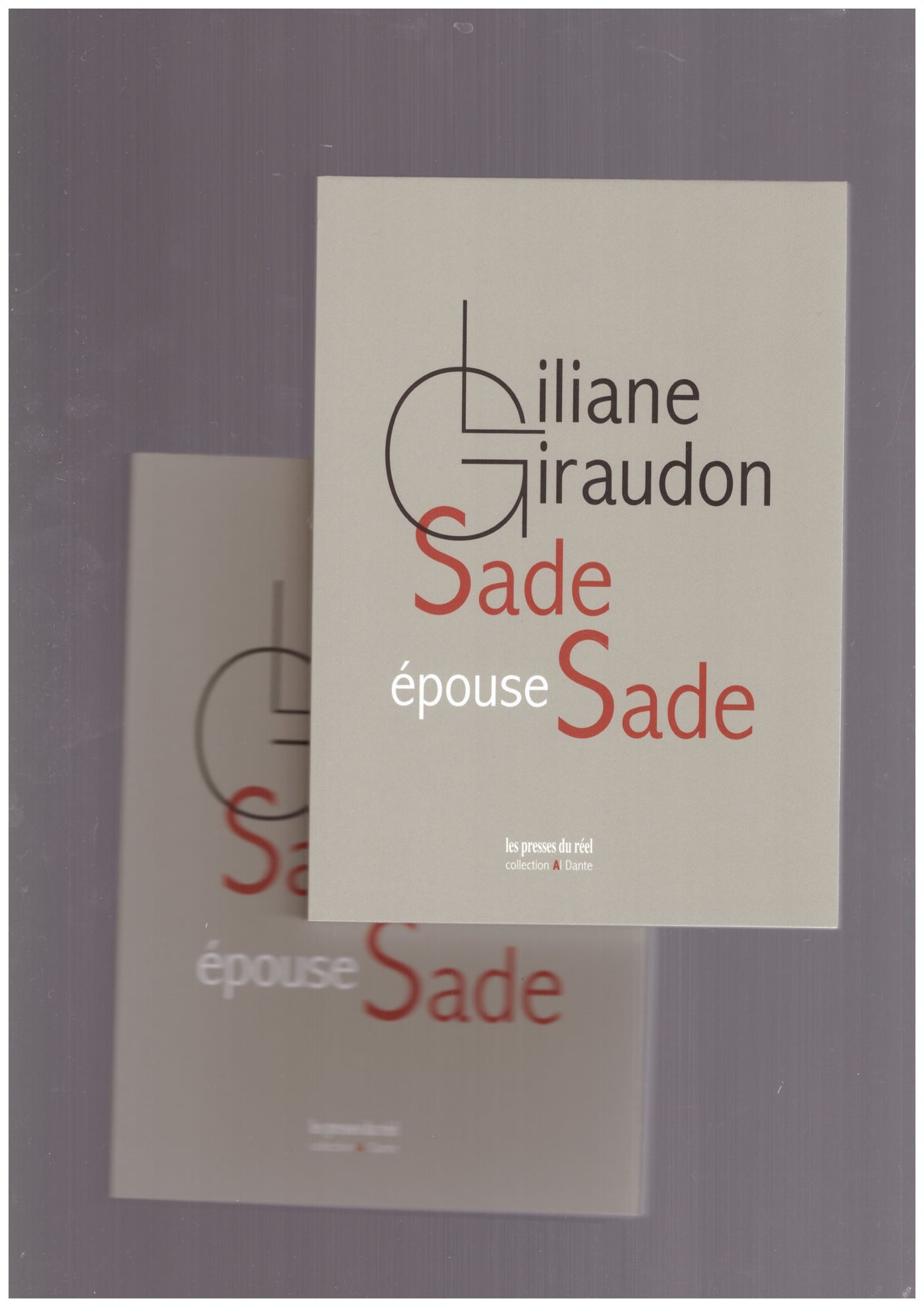 Sade épouse Sade