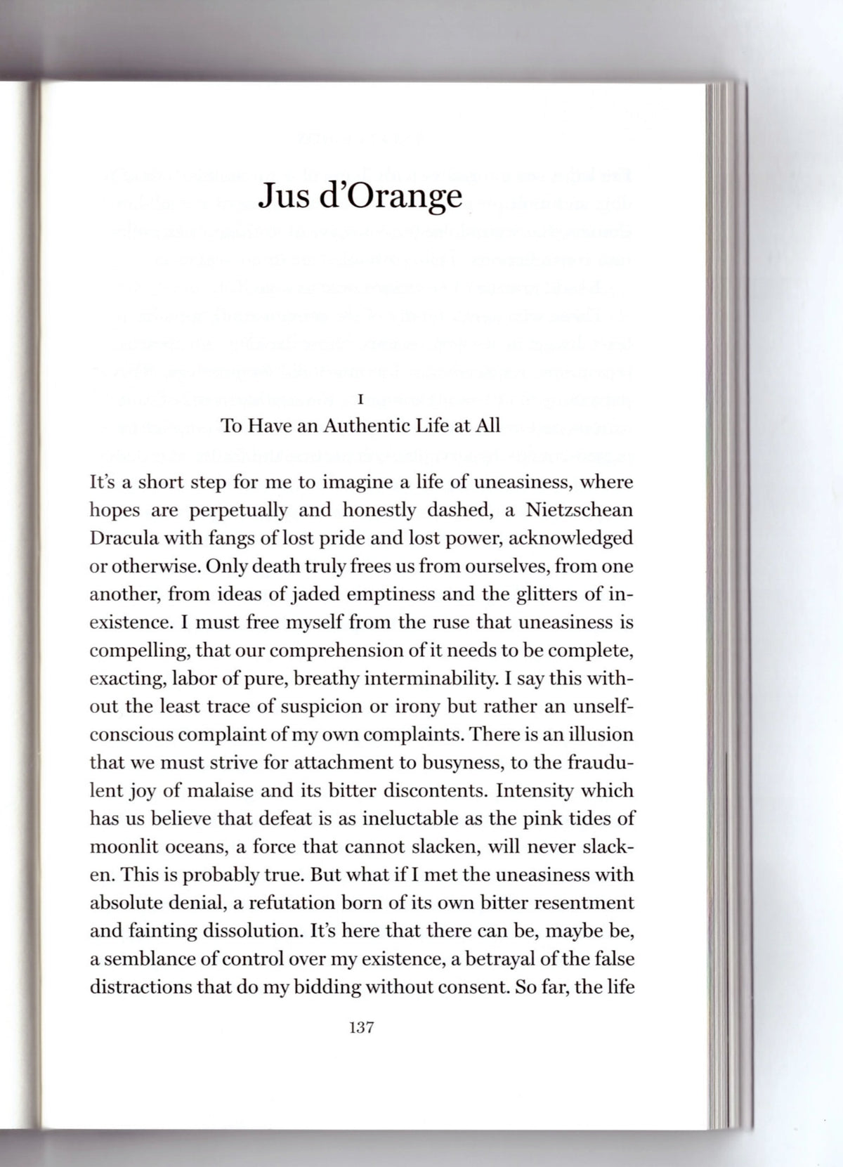 saké blue. Selected Writings