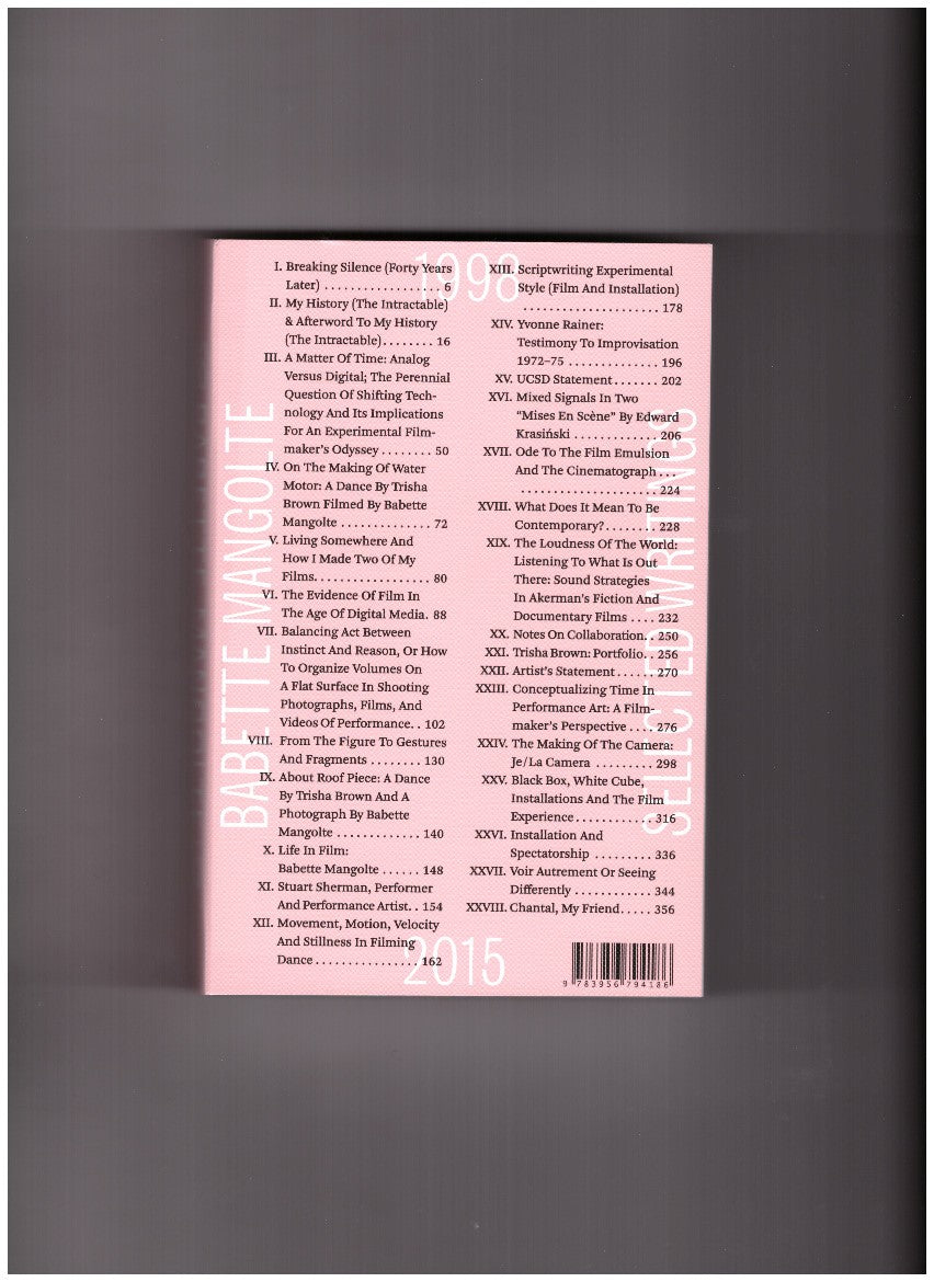 Selected Writings 1998–2015