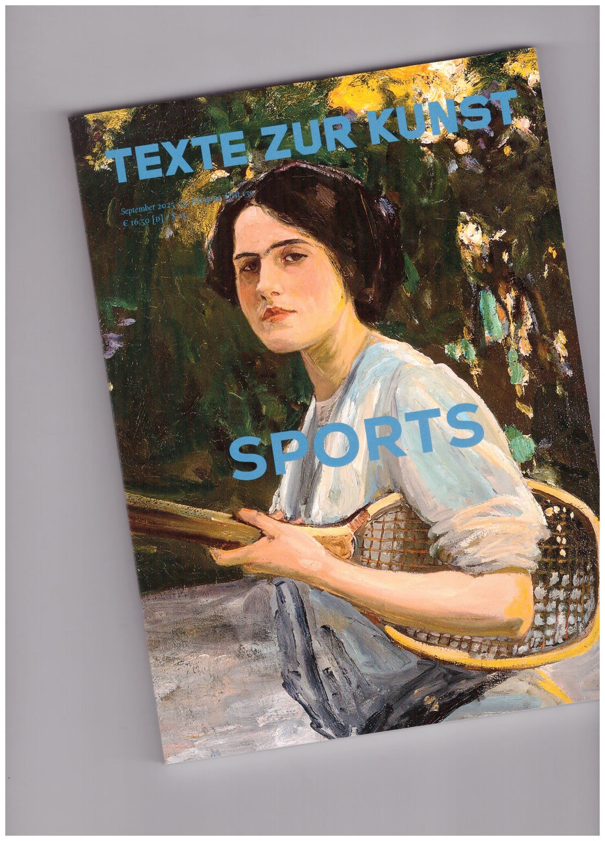 Texte zur Kunst 35/139 (September 2025) Sports
