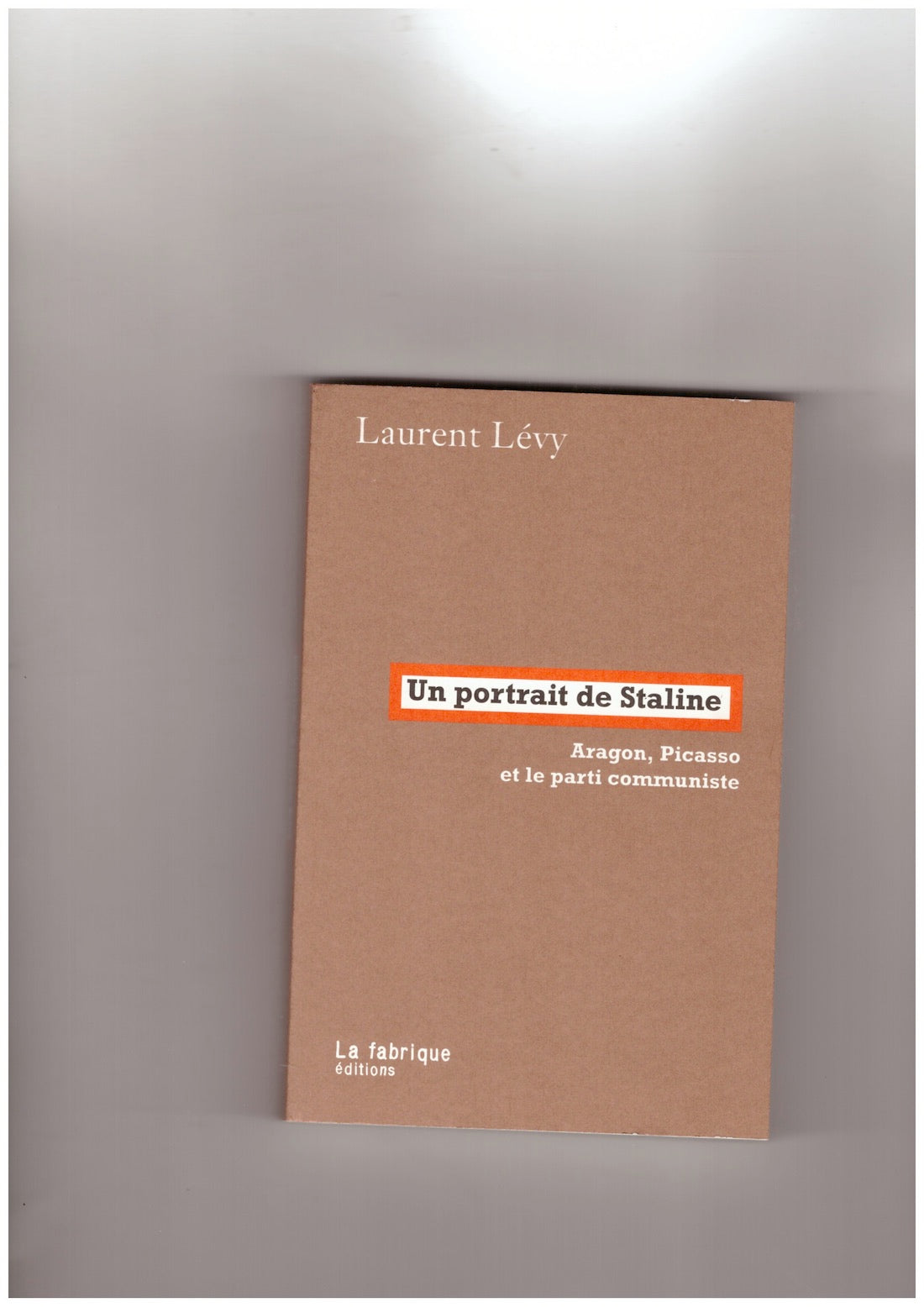 Un portrait de Staline. Aragon, Picasso et le Parti Communiste