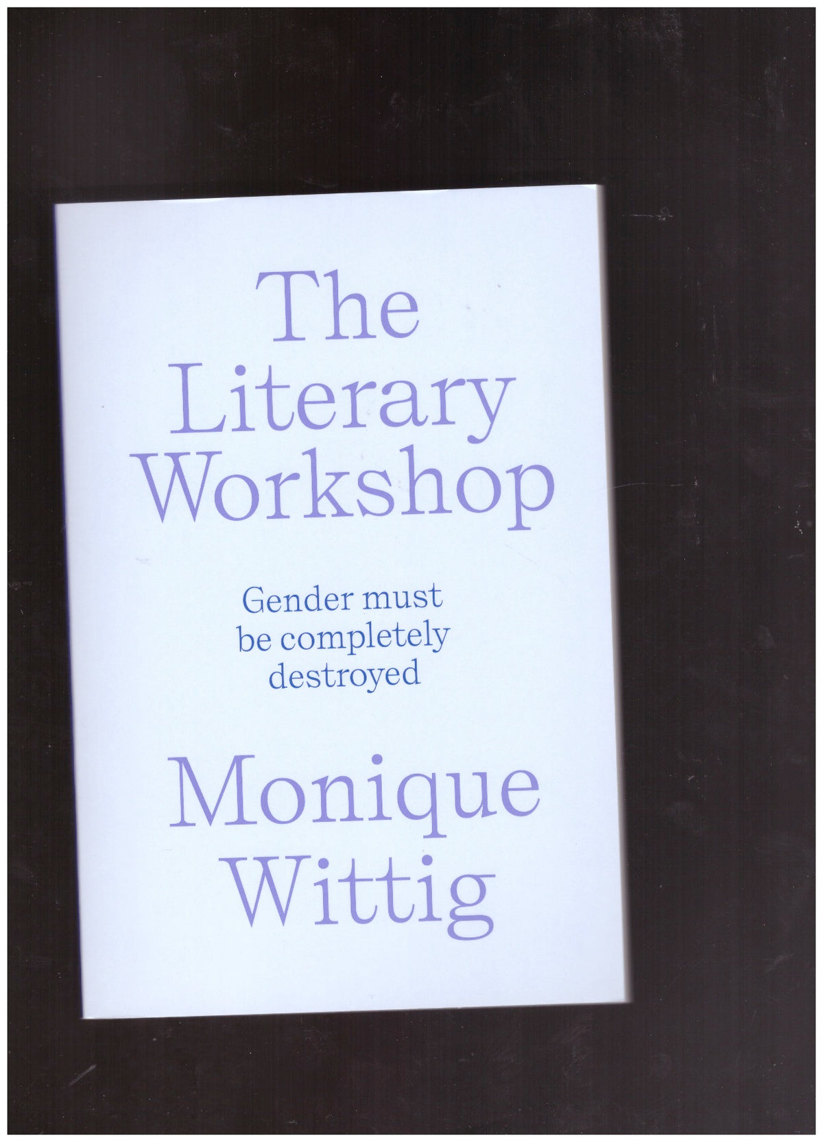 The Literary Workshop