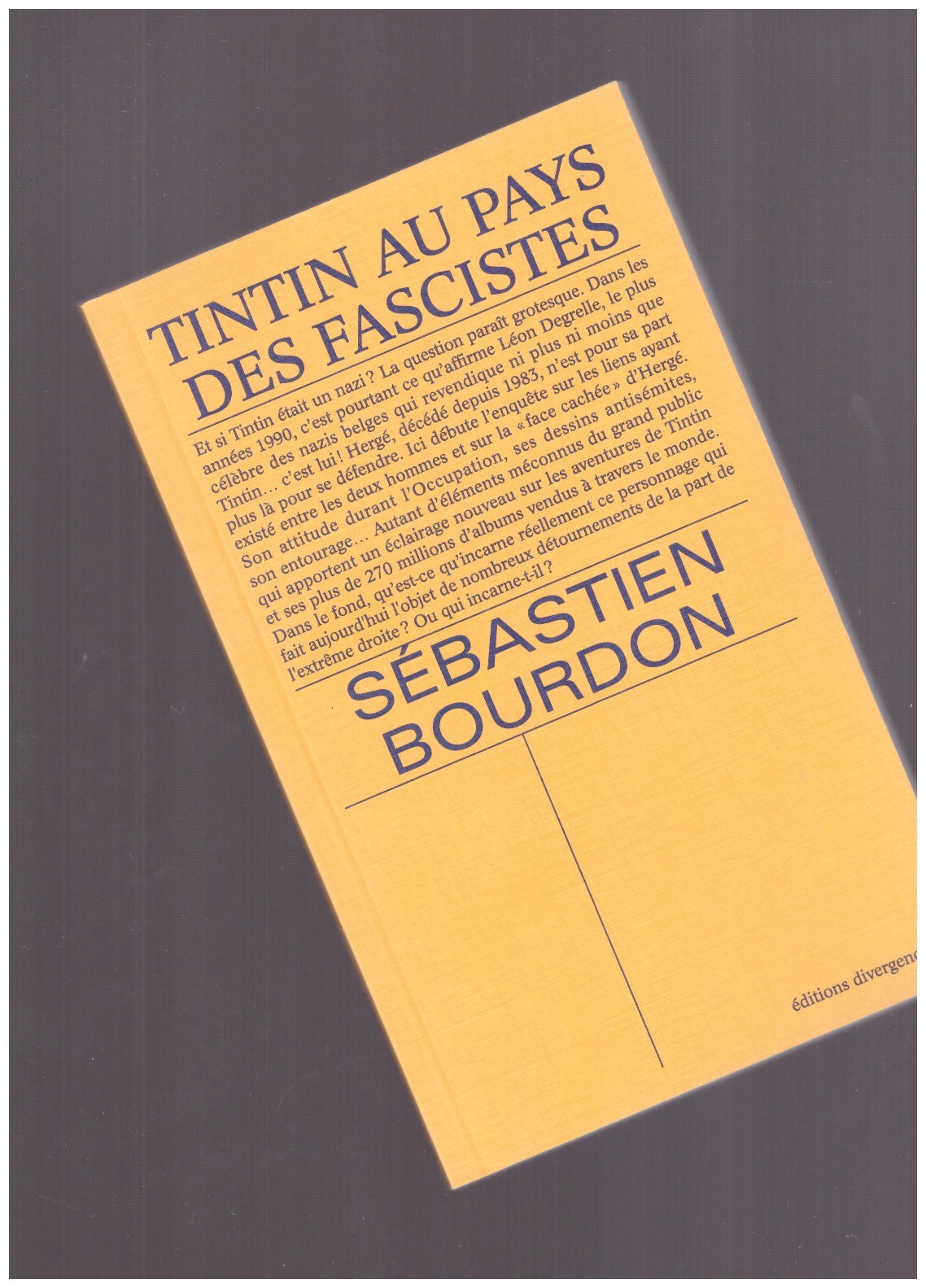 Tintin au pays des fascistes