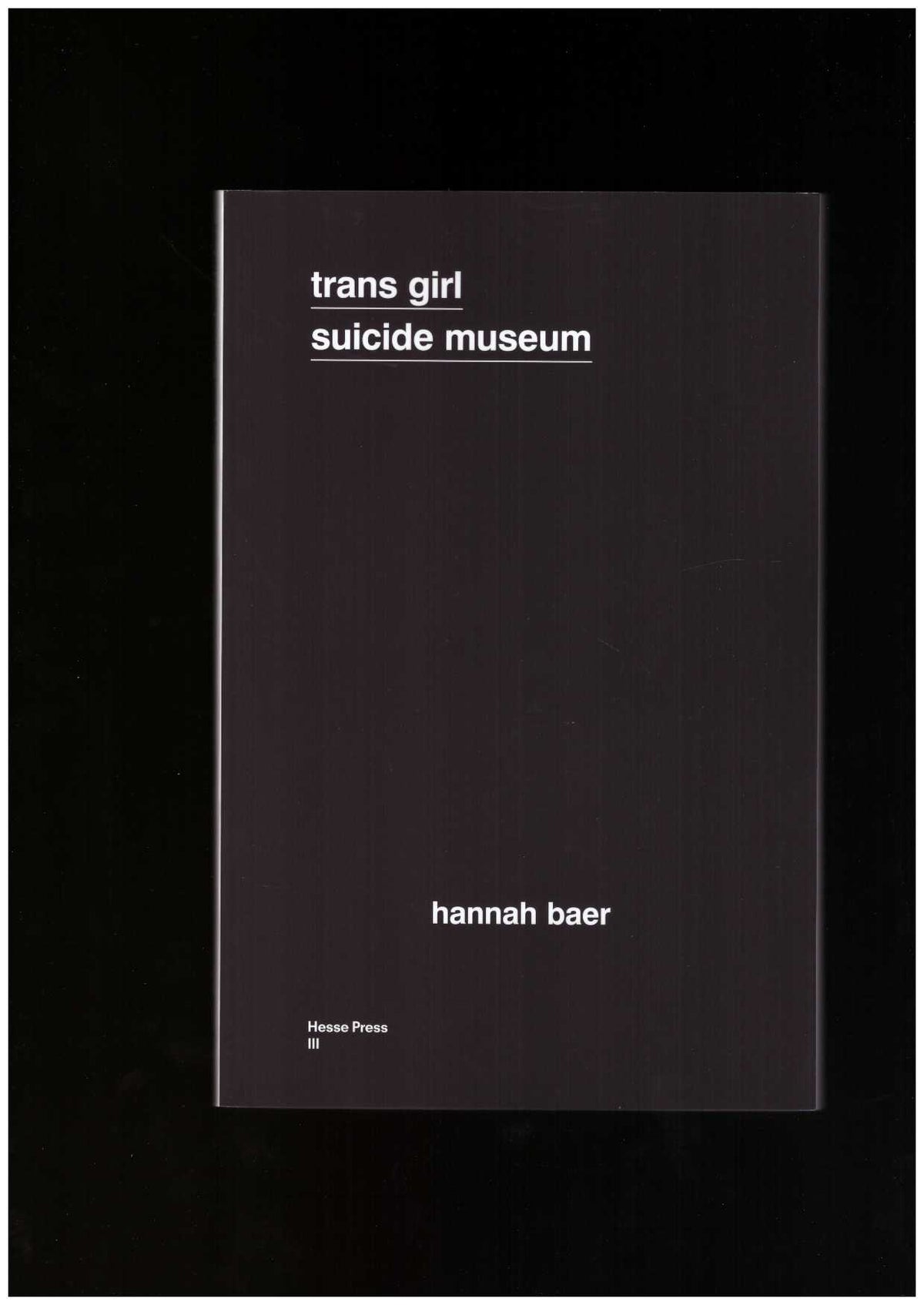 trans girl suicide museum