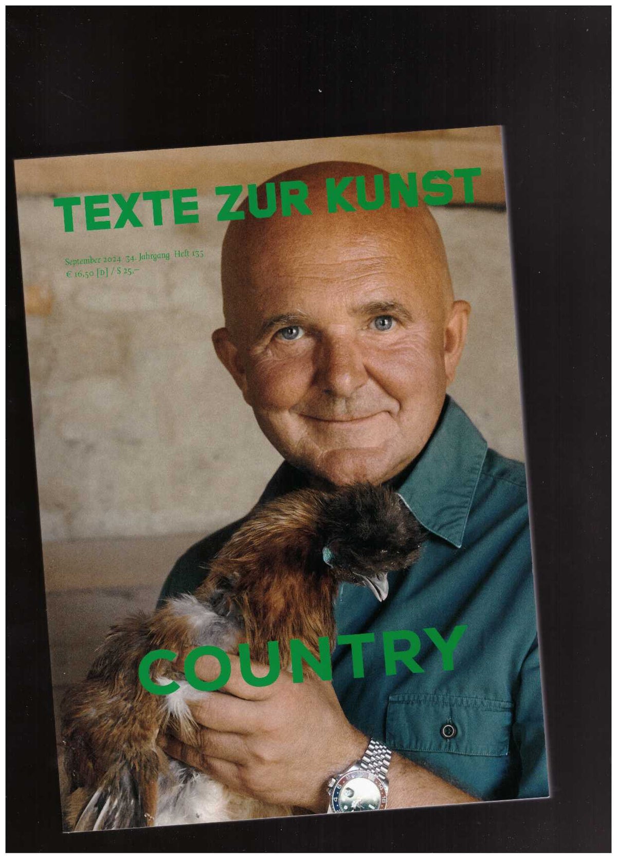 Texte Zur Kunst 34/135 (September 2024) Country
