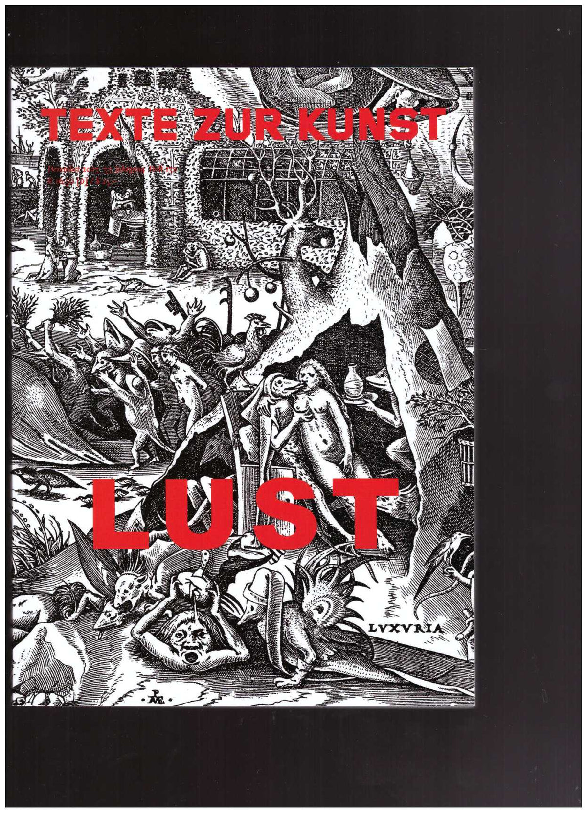 Texte Zur Kunst 33/132 (November 2023) LUST