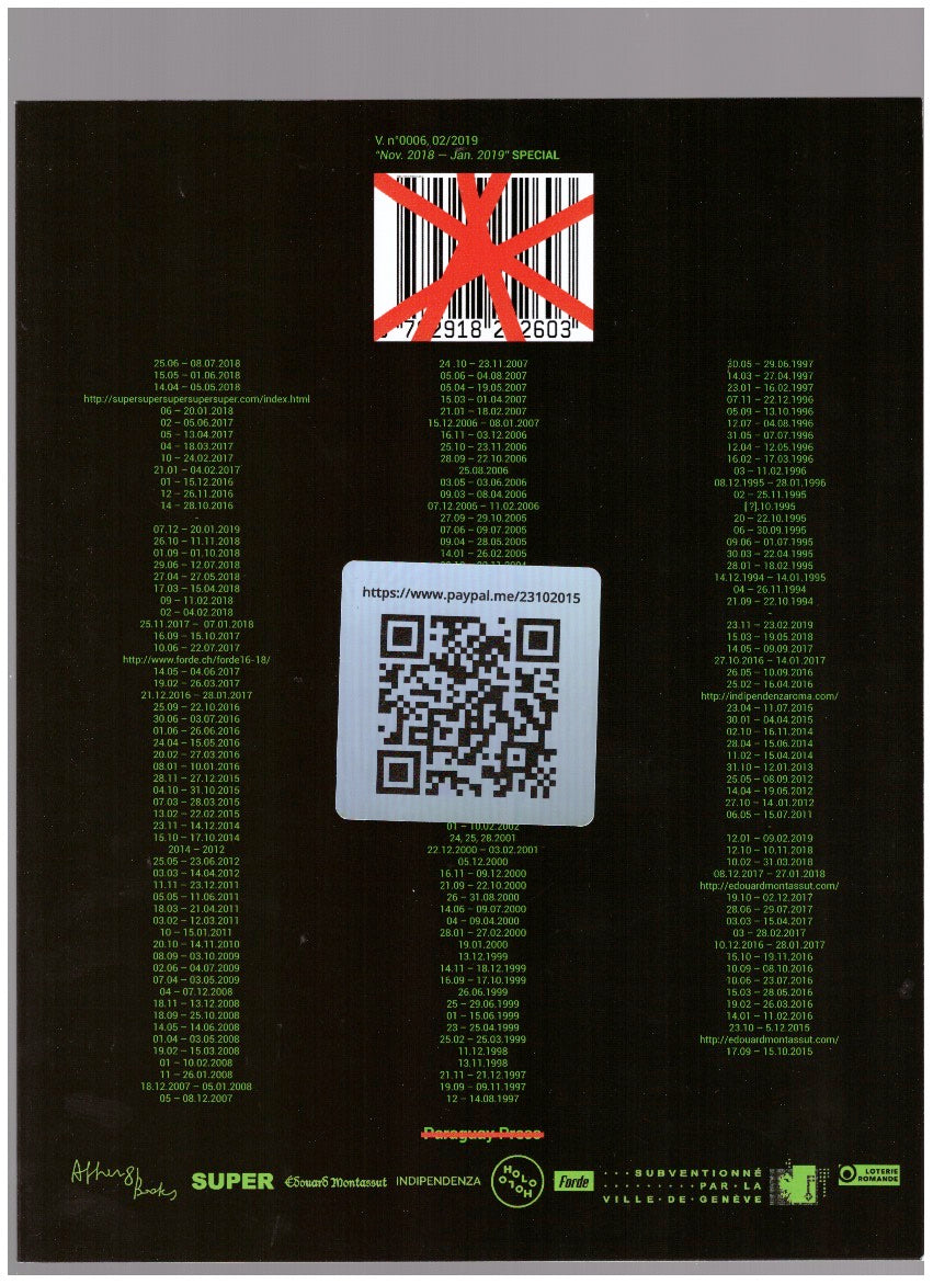 Version n°0006, 02/2019, “Nov. 2018 – Jan. 2019" SPECIAL