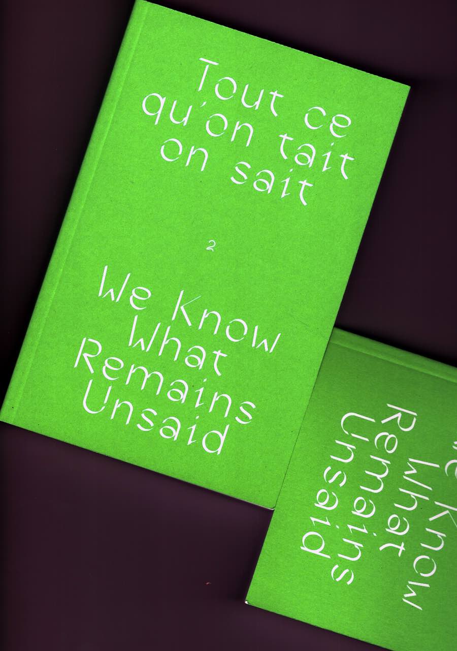 Wages For Wages Against – Volume 2. Tout ce qu’on tait on sait / We Know What Remains Unsaid