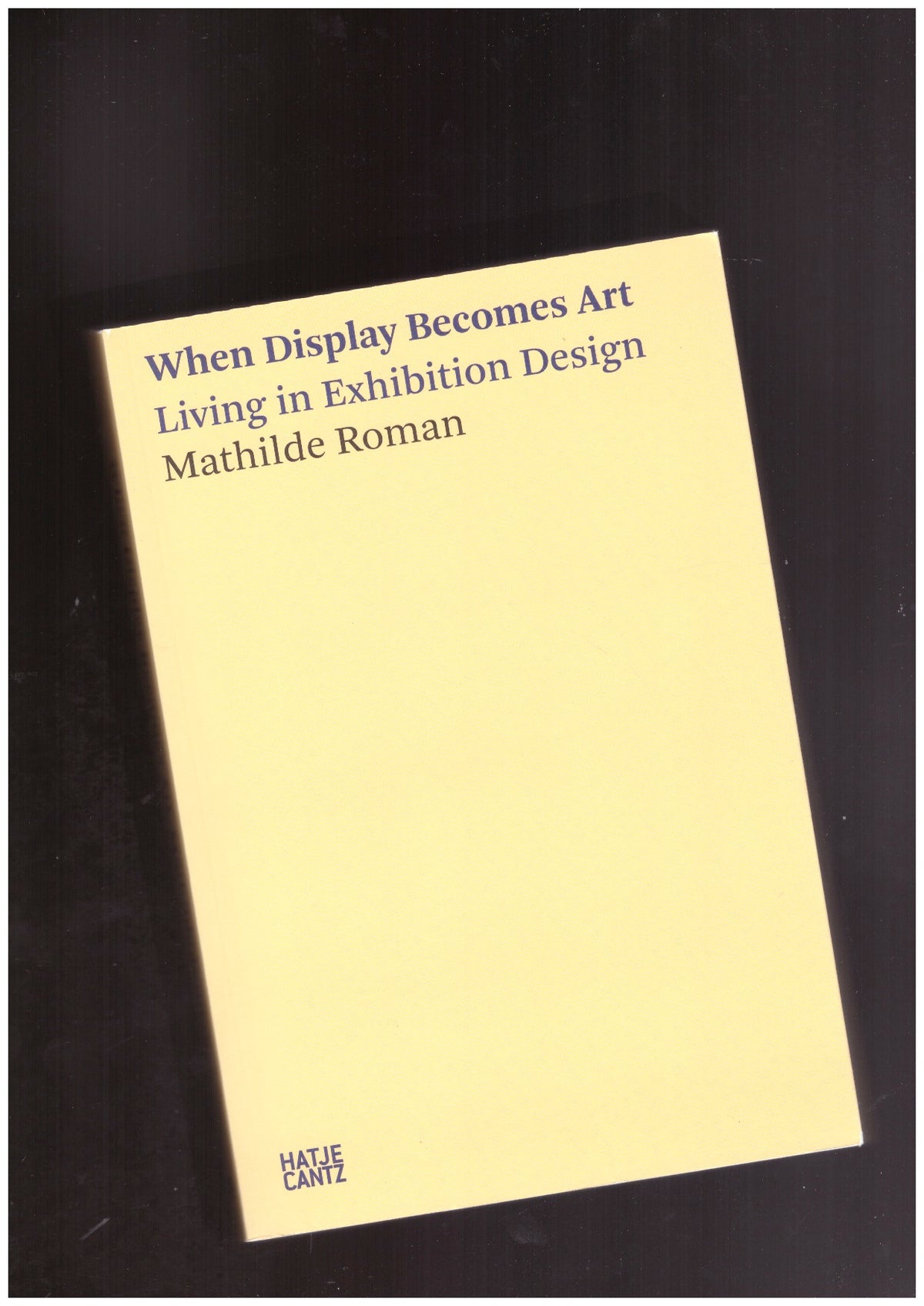 When display becomes art