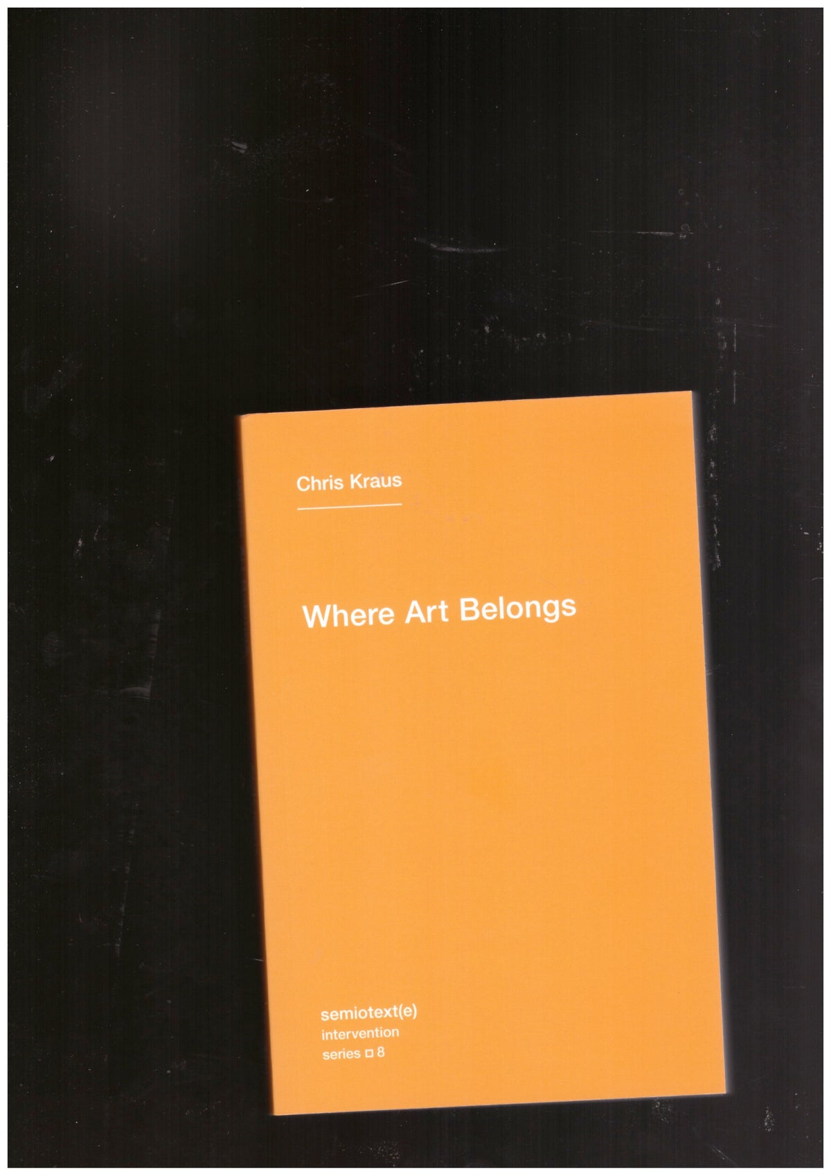 Where art belongs